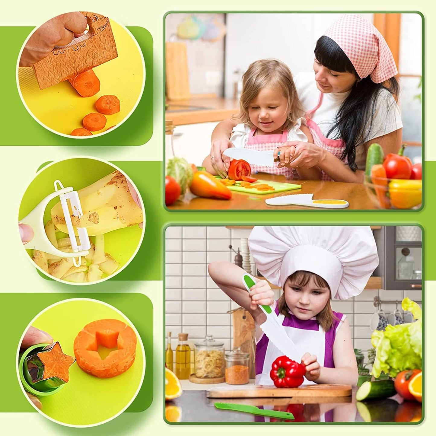 SafeCook Kids- Safe Cooking Set for Children